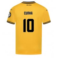 Wolves Matheus Cunha #10 Replika Hemmatröja 2024-25 Kortärmad